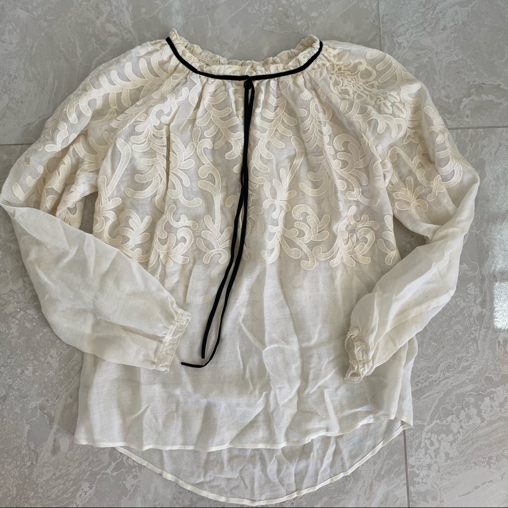 Monoplaza Cotton/Wool Blouse